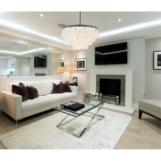 Selene 4 light Black Pendant {2}