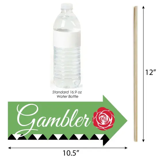 Big Dot of Happiness Funny Kentucky Horse Derby - Horse Race Party Photo Booth Props Kit - 10 Piece {6}