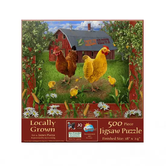 Sunsout Locally grown 500 pc Jigsaw Puzzle 49109 {4}