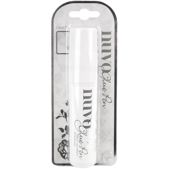 Nuvo Glue Pen for Crafting and Card Making, Large Flat Tip, Adhesive Tool {1}