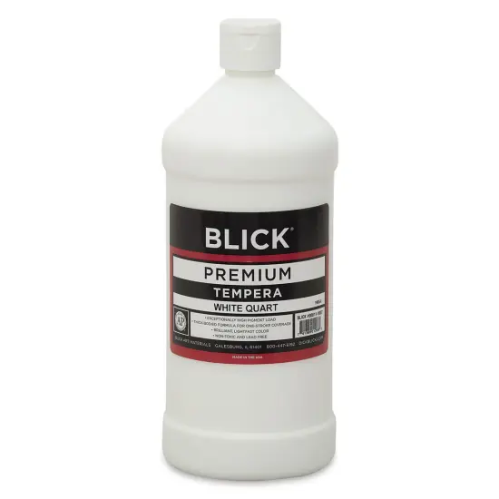 Blick Premium Grade Tempera - White, Quart {1}