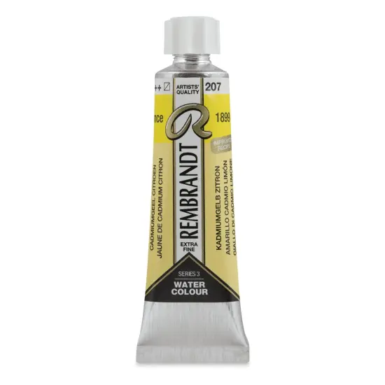 Rembrandt Artist Watercolors - Cadmium Yellow Lemon, 10 ml tube {1}