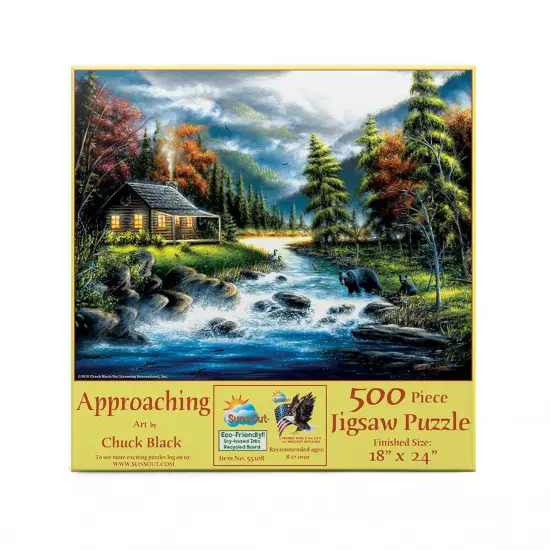 Sunsout Approaching 500 pc Jigsaw Puzzle 55108 {3}
