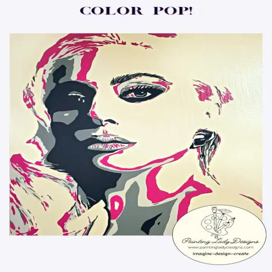 Color Pop!Art Paper for decoupage, wall art or furniture upcycling. (Large 24x36) {1}