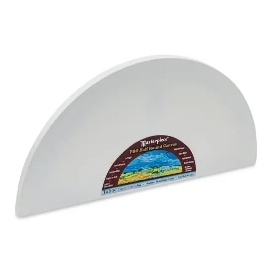 Masterpiece Tahoe Cotton Canvas Shape - Half Round, 10" x 20" {1}