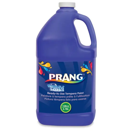 Prang Ready-To-Use Washable Tempera Paint - Blue, Gallon {1}