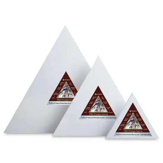 Masterpiece Tahoe Cotton Canvas Shape - Triangle, 6-1/2" {2}