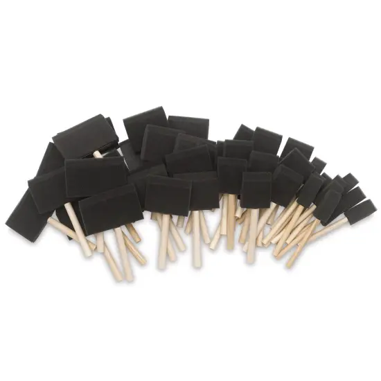 Foam Brush Set - Foam Brush, Set of 48 {1}