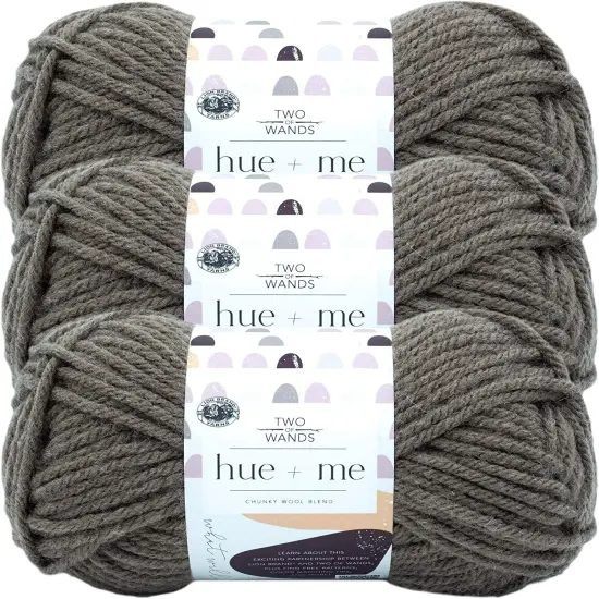 (Pack of 3) Lion Brand Hue & Me Yarn-Terra {1}
