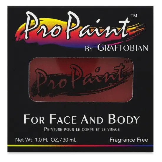 Graftobian Pro Paint Face and Body Paint - Crimson Red, 30 ml {1}
