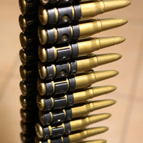 Fake Bullet Army Belt - Plastic Bandolier Military Toy Ammo Costume Accessories Props for Kids and Adults {5}
