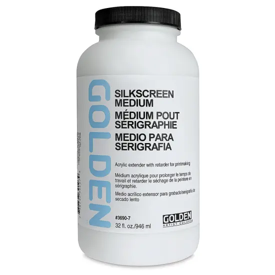 Golden Silkscreen Medium - 32 oz jar {1}
