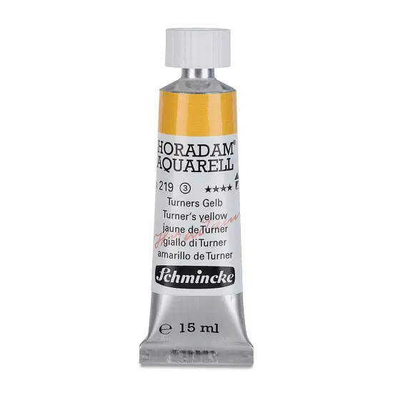 Schmincke Horadam Aquarell Watercolor - Turner's Yellow, 15 ml tube {2}