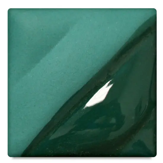 Amaco Lead-Free Velvet Underglaze - Blue Green, 16 oz {1}