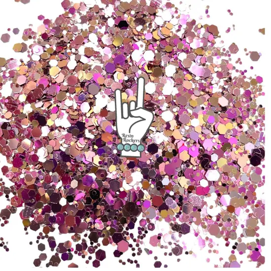 Never Gonna Give You Up Pixie for Poxy Chef's Kiss Chunky Glitter Mix {1}