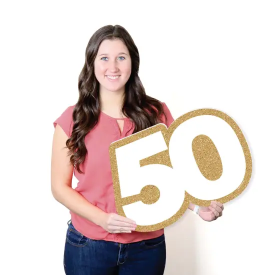 Big Dot of Happiness We Still Do - 50th Wedding Anniversary - Guest Book Sign - Anniversary Party Guestbook Alternative - Signature Mat {7}