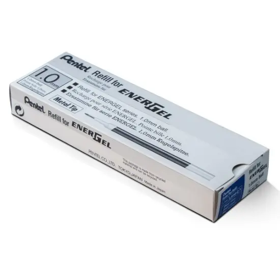 Refill Ink - For EnerGel Gel Pen 1.0mm Metal Tip, Bold, Blue Ink {2}