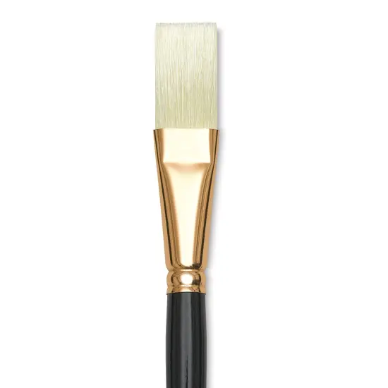 Raphael Paris Classic Brush - Flat, Long Handle, Size 12 {1}