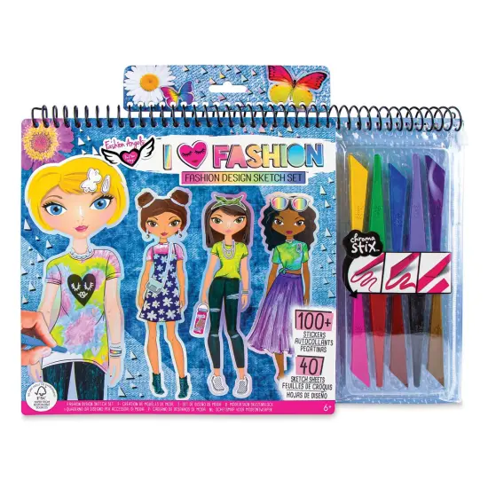 Fashion Angels Fashion Design Sketch Set {1}