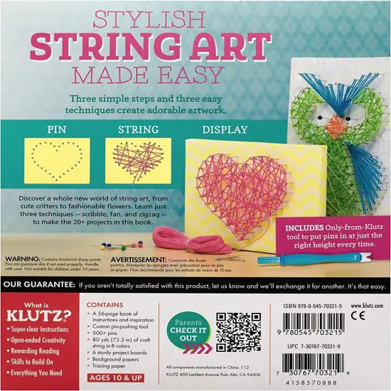 Klutz String Art Book Kit {2}