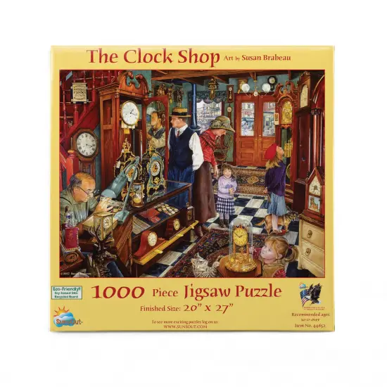 Sunsout The Clock Shop 1000 pc Jigsaw Puzzle 44652 {4}