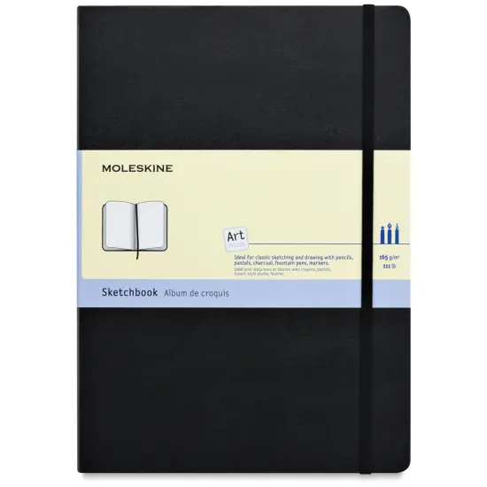 Moleskine Art Collection Sketchbook - Black, A4 {1}