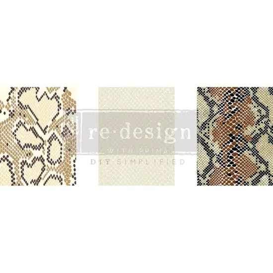 Prima Marketing Re-Design Decor Transfers 8.5"X11" 3/Sheets-Middy- Wild Textures {1}
