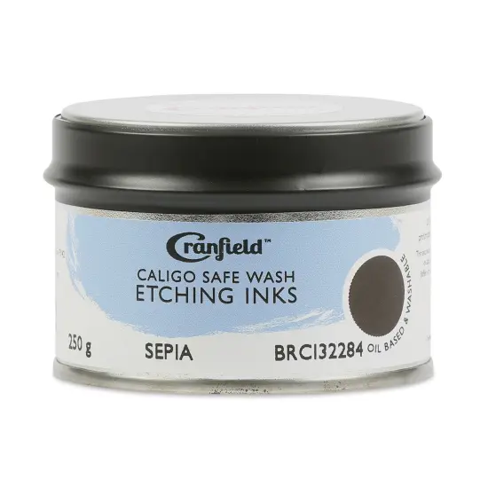 Cranfield Caligo Safe Wash Etching Ink - Sepia (Hue), 250 g Can {1}