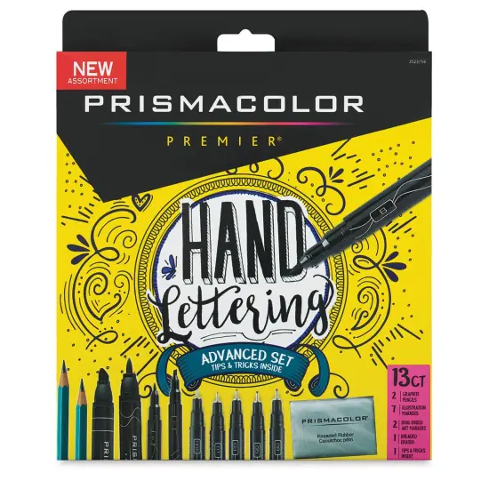 Prismacolor Hand Lettering Set - Advanced, 13-Piece Set {2}