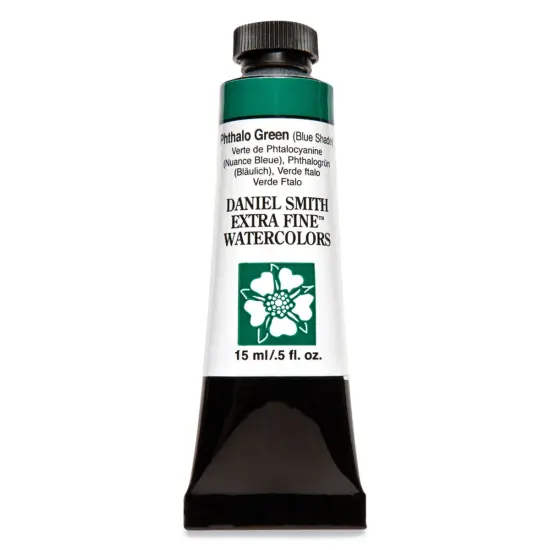 Daniel Smith Extra Fine Watercolor - Phthalo Green Blue Shade, 15 ml Tube {1}
