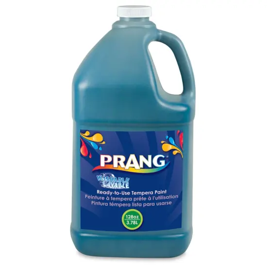 Prang Ready-To-Use Washable Tempera Paint - Turquoise, Gallon {1}