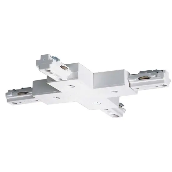 Satco TP150 White "X" Connector {1}
