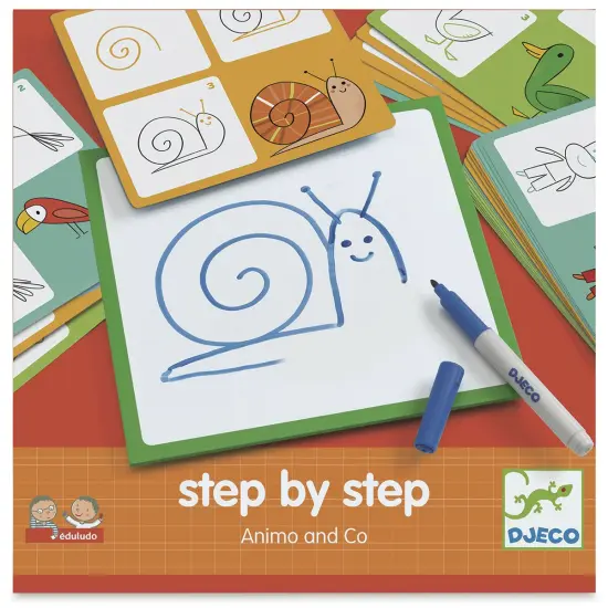 Djeco Step by Step Drawing Kit - Animo and Co {1}