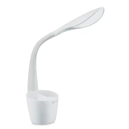 OttLite LED Desk Organizer Lamp - White {1}