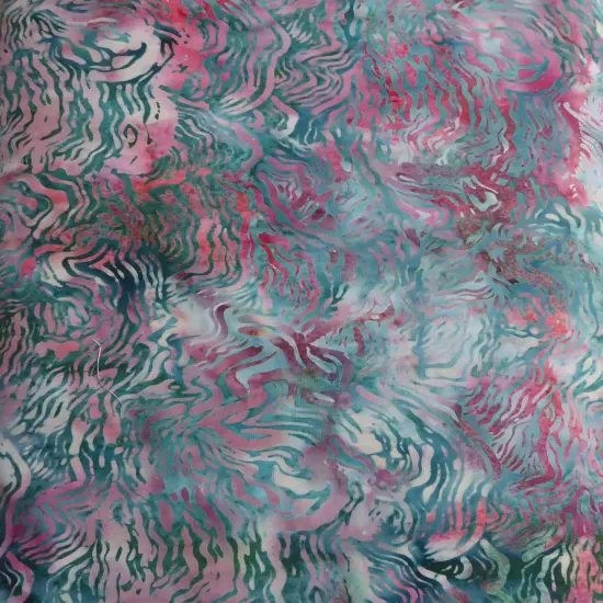 Chamomile Hand dyed batik Q2112-418 in Bali featuring original Hoffman design {1}