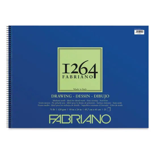 Fabriano 1264 Drawing Pad - 18" x 24", 25 Sheets {1}