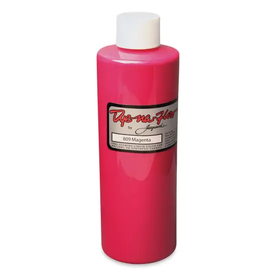 Jacquard Dye-Na-Flow Fabric Color - Magenta, 8 oz bottle {1}