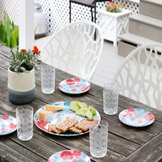 14" Patriotic "Freedom Hope Love" Serving Platter - Independence Day {5}