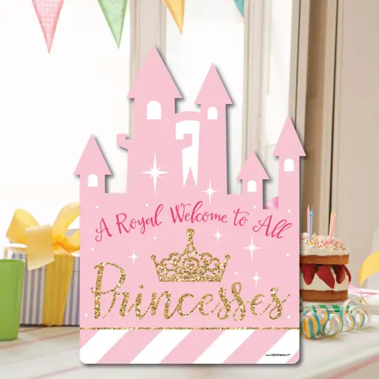 Big Dot of Happiness 1st Birthday Little Miss Onederful - Party Decorations - Girl First Birthday Party Welcome Yard Sign {7}