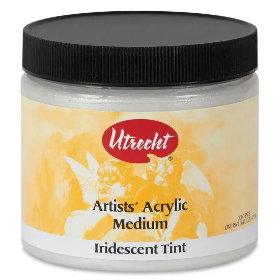 Utrecht Artists' Acrylic Iridescent Tint Medium - 16 oz {2}
