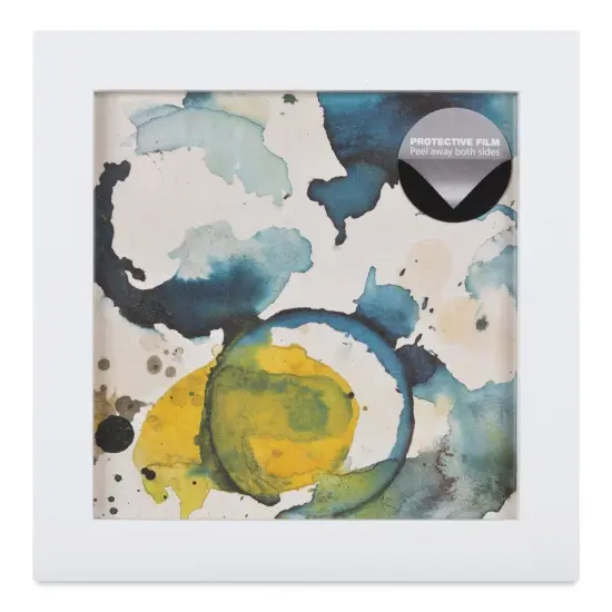 Blick Wood Gallery Frame - White, 6" x 6" {1}