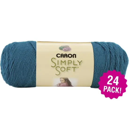 Multipack of 24 - Caron Simply Soft Collection Yarn-Pagoda {1}