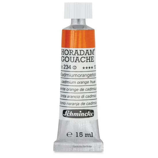 Schmincke Horadam Artist Gouache - Cadmium Orange Tone, 15 ml tube {1}
