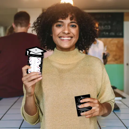 Big Dot of Happiness Graduation Cheers - Graduation Party Money and Gift Card Sleeves - Nifty Gifty Card Holders - Set of 8 {3}