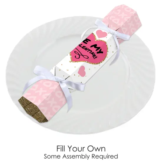 Big Dot of Happiness Be My Galentine - No Snap Galentine's & Valentine's Day Party Table Favors - DIY Cracker Boxes - Set of 12 {3}