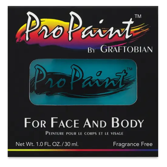Graftobian Pro Paint Face and Body Paint - Tropic Teal, 30 ml {1}