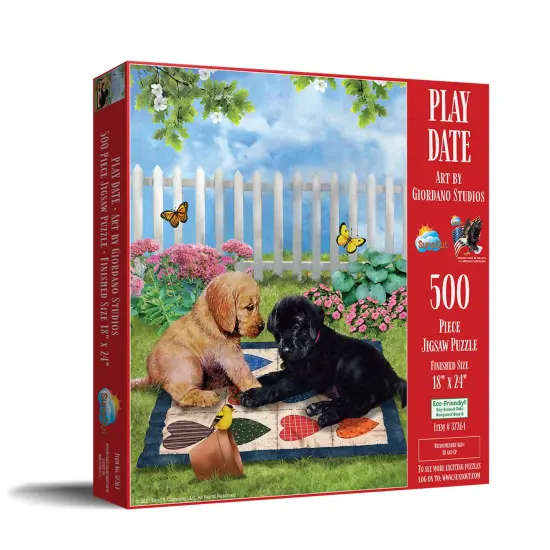 Sunsout Play Date 500 pc Jigsaw Puzzle 37264 {3}