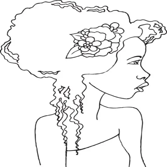 Prima Marketing Inc Prima Marketing Bloom Cling Rubber Stamps 4"x6", Girl Hope 655350980047 {1}