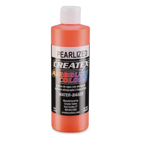Createx Airbrush Color - 8 oz, Pearl Tangerine {1}