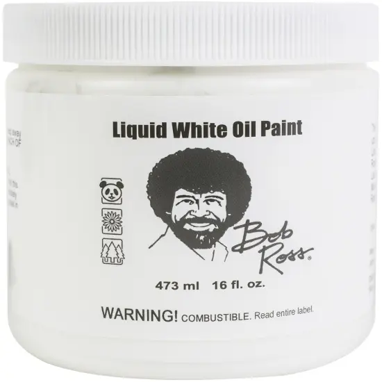 Bob Ross Liquid White-16oz {1}